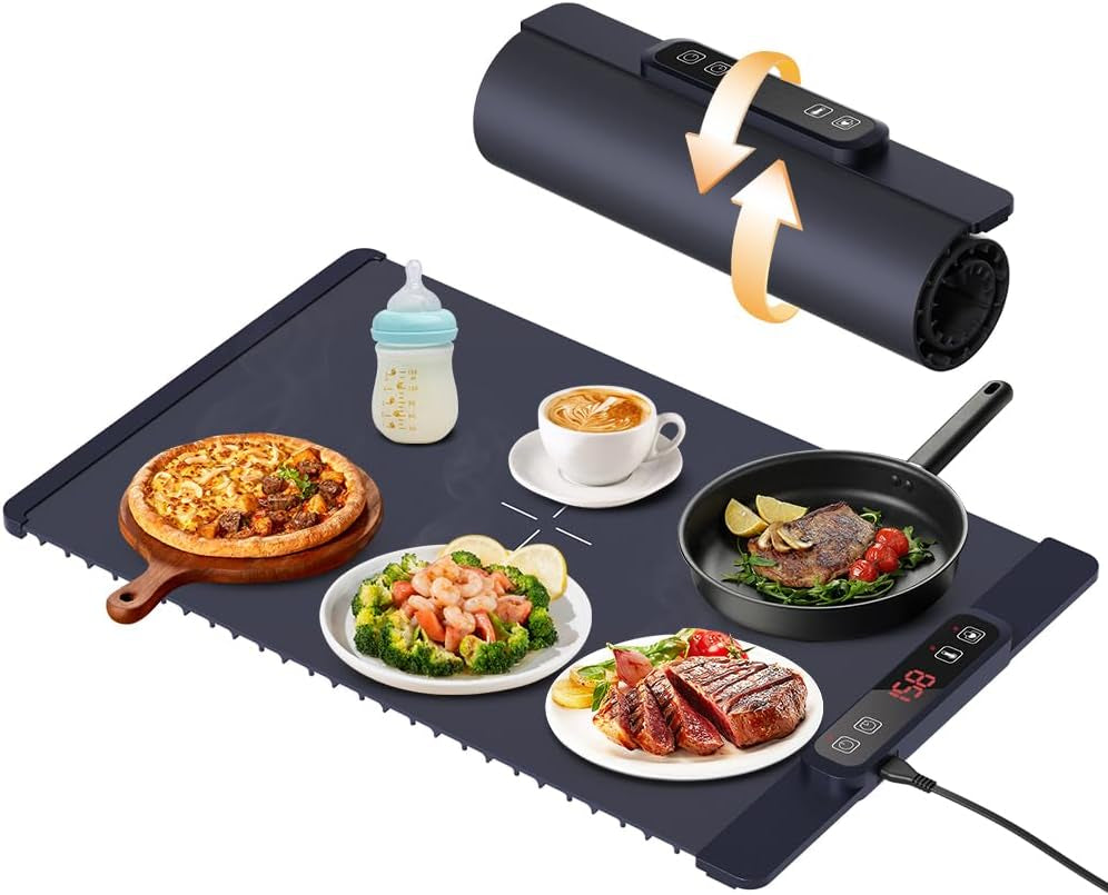 Electric Warming Tray - Fast Full Surface Heating Food Warming Mat